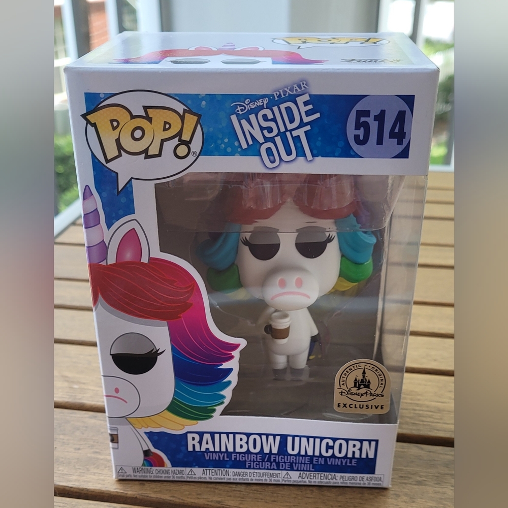 Funko Pop Rainbow Unicorn #514 Inside Out Disney Pixar